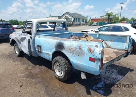 1969 Chevrolet C10 z USA, uszkodzony, nr VIN CEL1498363479